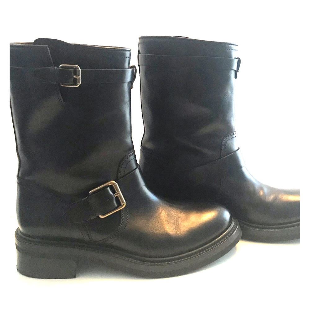 Frye Alice Engineer boots - 9 Italian leather